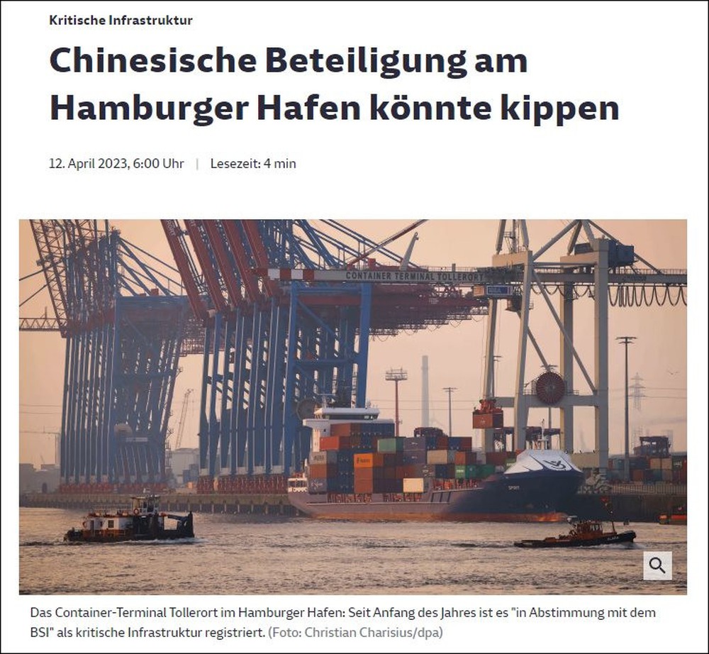 Đức tuyên bố 1 nơi mà Trung Quốc nắm cổ phần là cơ sở quan trọng, khoản đầu tư của Bắc Kinh lung lay? - Ảnh 1.