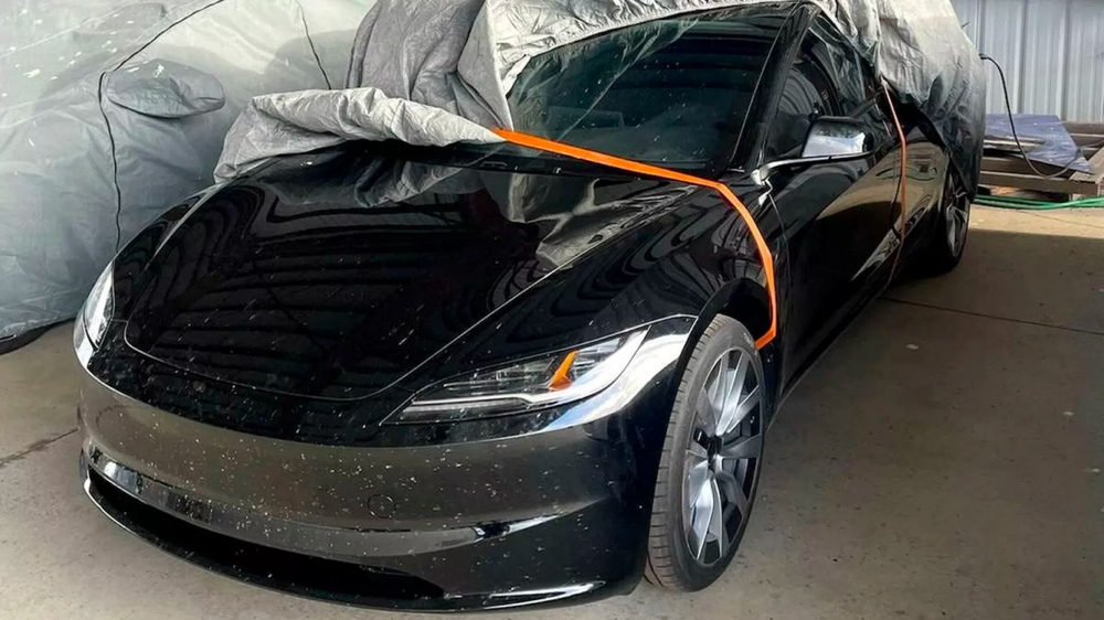 Rò rỉ hình ảnh thiết kế mẫu Tesla Model 3 phiên bản nâng cấp - Ảnh 1.