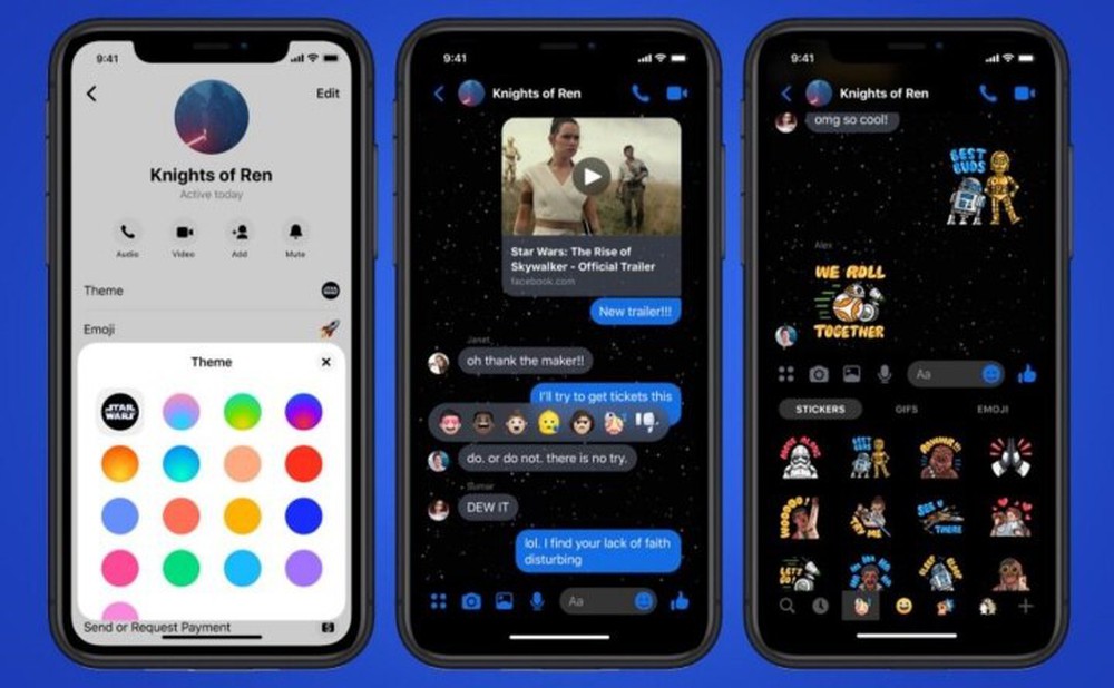 Cách đổi theme mới trên Messenger - Ảnh 1.