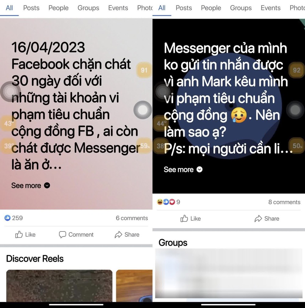 Người dùng Facebook Việt Nam kêu trời vì bỗng nhiên bị khóa Messenger - Ảnh 2.