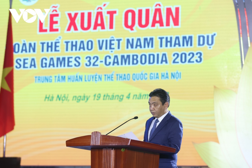 Đoàn Thể thao Việt Nam xuất quân tham dự SEA Games 32 - Ảnh 4.