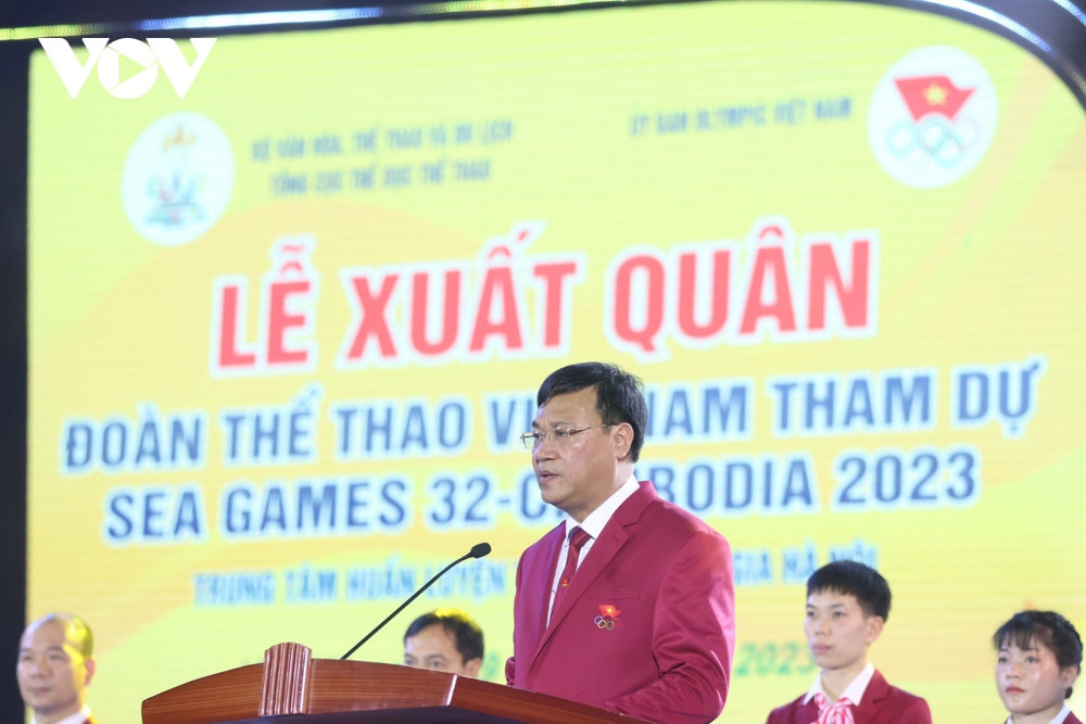 Đoàn Thể thao Việt Nam xuất quân tham dự SEA Games 32 - Ảnh 3.