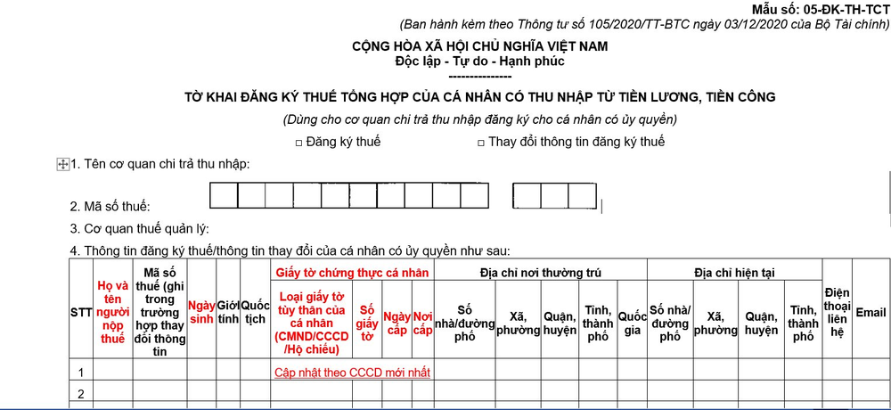 Hướng dẫn cập nhật thông tin căn cước công dân trong đăng ký thuế - Ảnh 11.