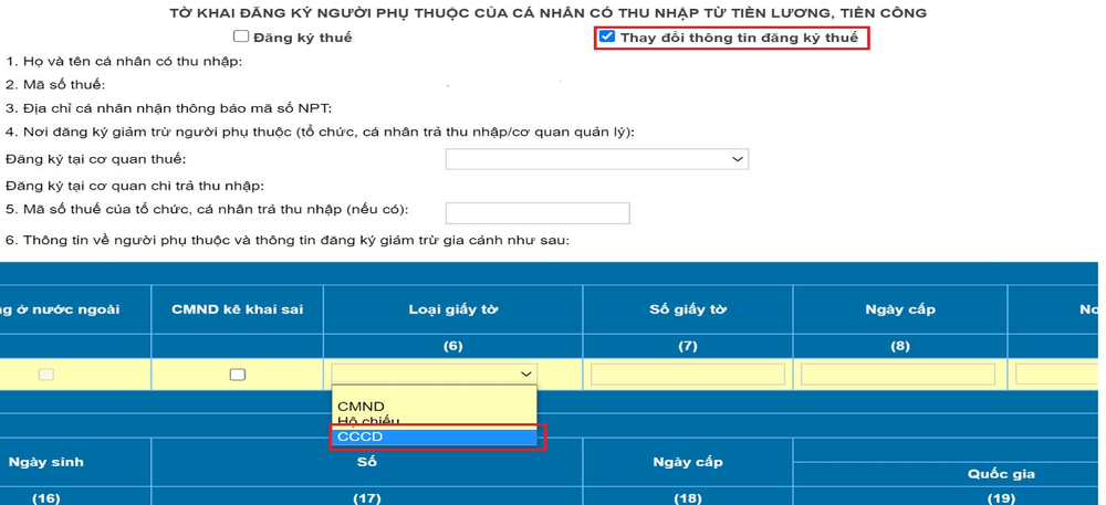 Hướng dẫn cập nhật thông tin căn cước công dân trong đăng ký thuế - Ảnh 9.