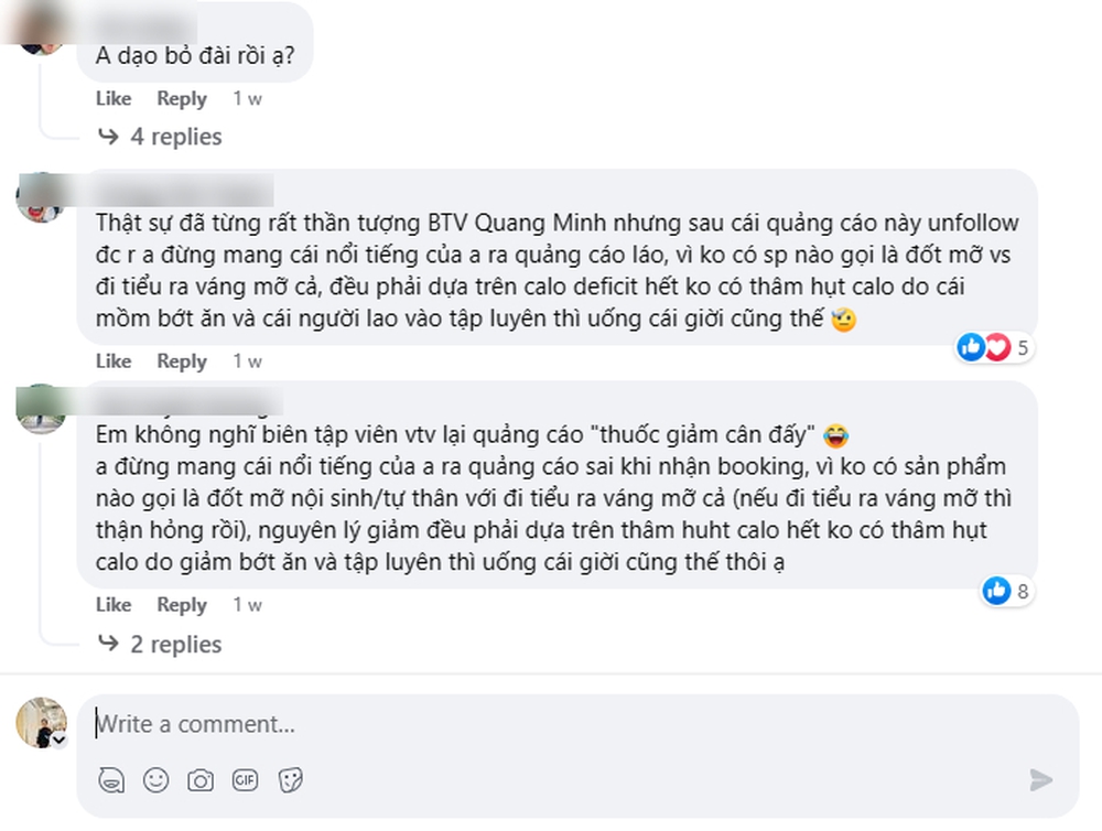 Người nổi tiếng quảng cáo lố thực phẩm bảo vệ sức khỏe gây ảnh hưởng xấu tới người dùng - Ảnh 4. Người nổi tiếng quảng cáo lố thực phẩm bảo vệ sức khỏe gây ảnh hưởng xấu tới người dùng - Ảnh 4.