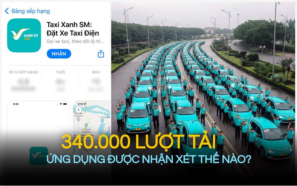 1 tuần ra mắt đã đạt 340.000 lượt tải, ứng dụng TAXI XANH SM đang hoạt động thế nào? - Ảnh 1.