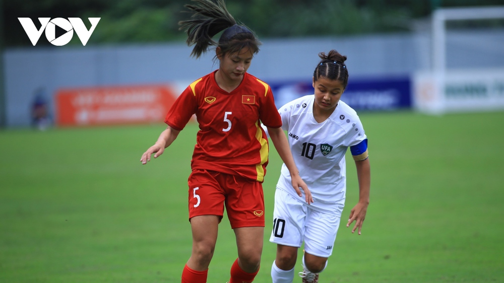 Bóng đá nữ Việt Nam ghi dấu ấn lớn ở giải châu Á, cầu thủ ăn mừng như Ronaldo - Ảnh 8.