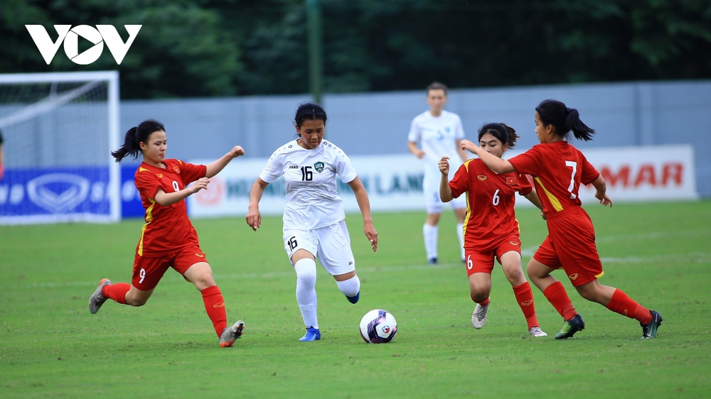Bóng đá nữ Việt Nam ghi dấu ấn lớn ở giải châu Á, cầu thủ ăn mừng như Ronaldo - Ảnh 7.