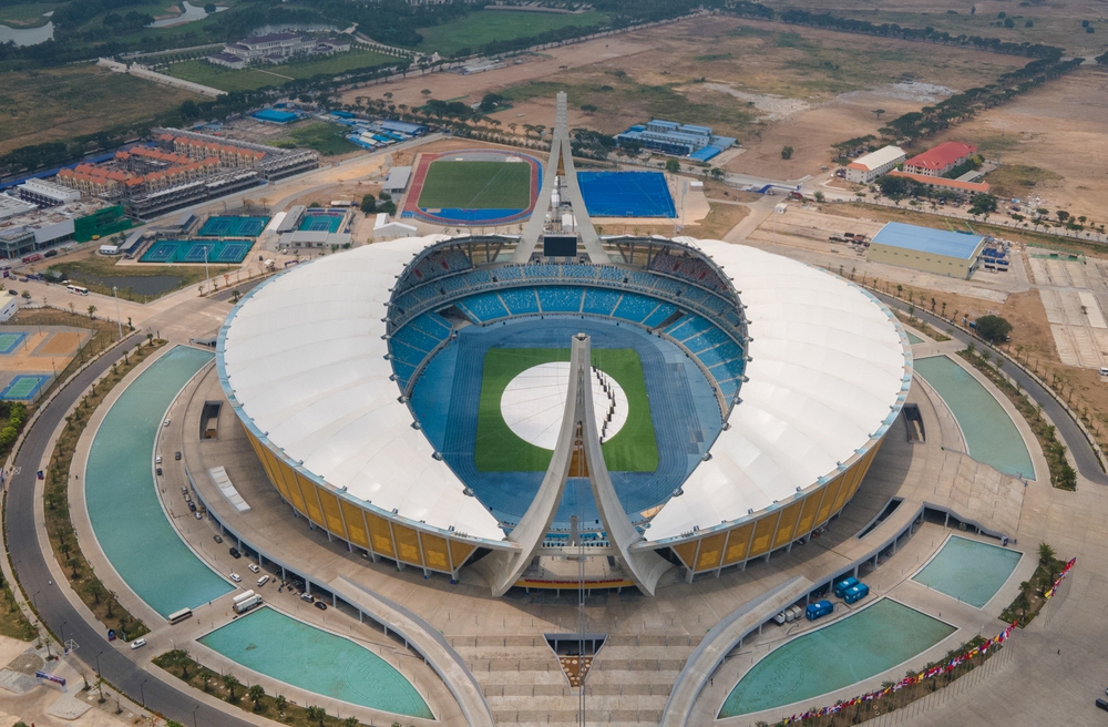 Cận cảnh sân vận động nghìn tỷ tổ chức lễ khai mạc SEA Games 2023 - Ảnh 11.