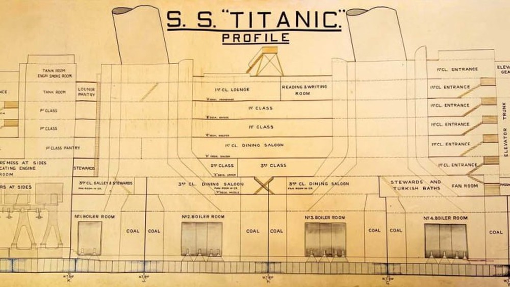 Sơ đồ tàu Titanic được bán với giá 243 nghìn đô la - Ảnh 2.