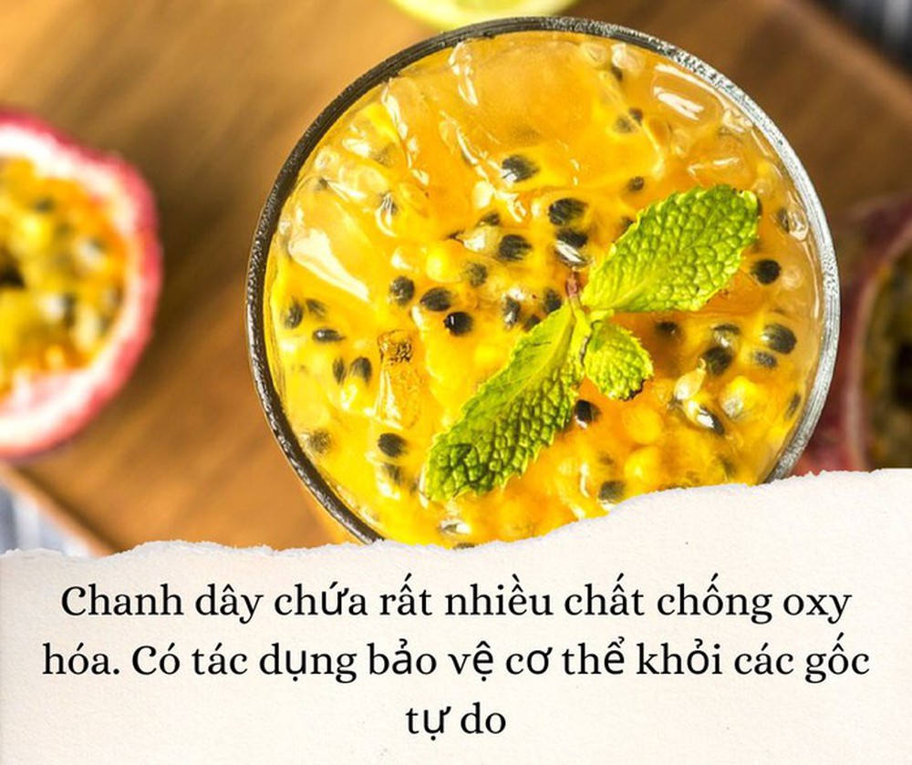 Nước chanh dây giúp giải nhiệt, tốt cho hệ tiêu hóa trong mùa hè - Ảnh 2.