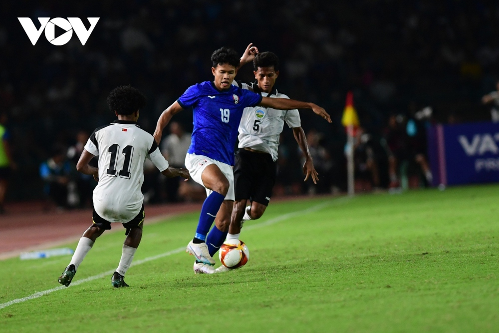 TRỰC TIẾP U22 Campuchia 2-0 U22 Timor Leste: Chủ nhà liên tiếp ghi bàn - Ảnh 1.