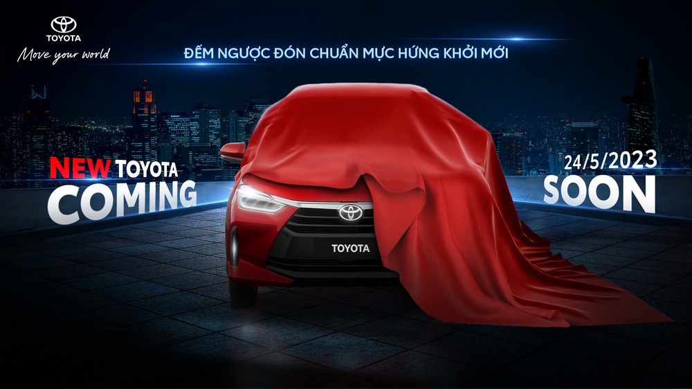 Toyota Wigo thế hệ mới sẽ ra mắt vào ngày 24/5 tới đây - Ảnh 1.
