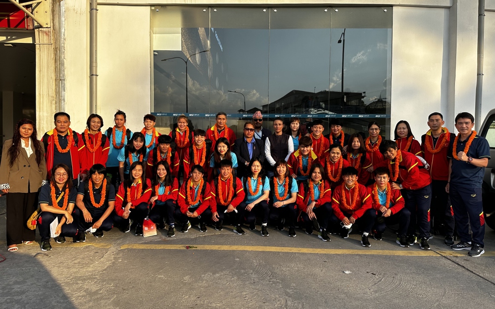 ĐT nữ Việt Nam tới Nepal, háo hức bước vào hành trình săn vé Olympic 2024 - Ảnh 2.