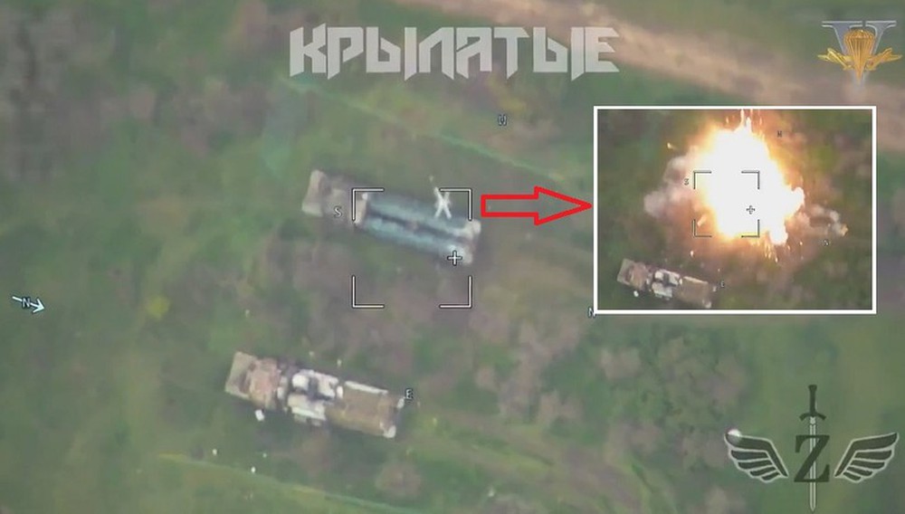 Xem UAV Lancet phá tan S-300 ở Kherson - Ảnh 1.