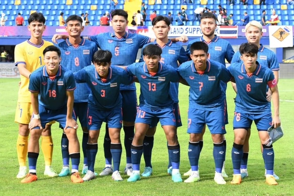 Trực tiếp bóng đá U22 Thái Lan 1-0 U22 Singapore: Teerasak toả sáng - Ảnh 1.