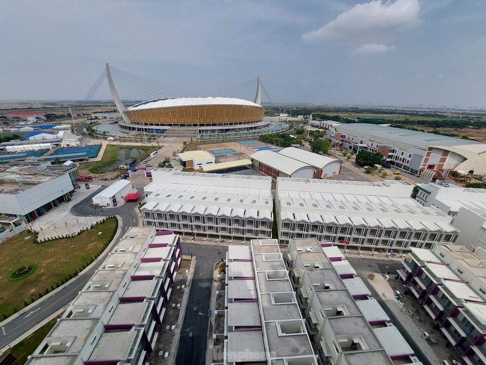 Làng VĐV SEA Games 32: Bên ngoài tráng lệ, bên trong thì sao? - Ảnh 14.