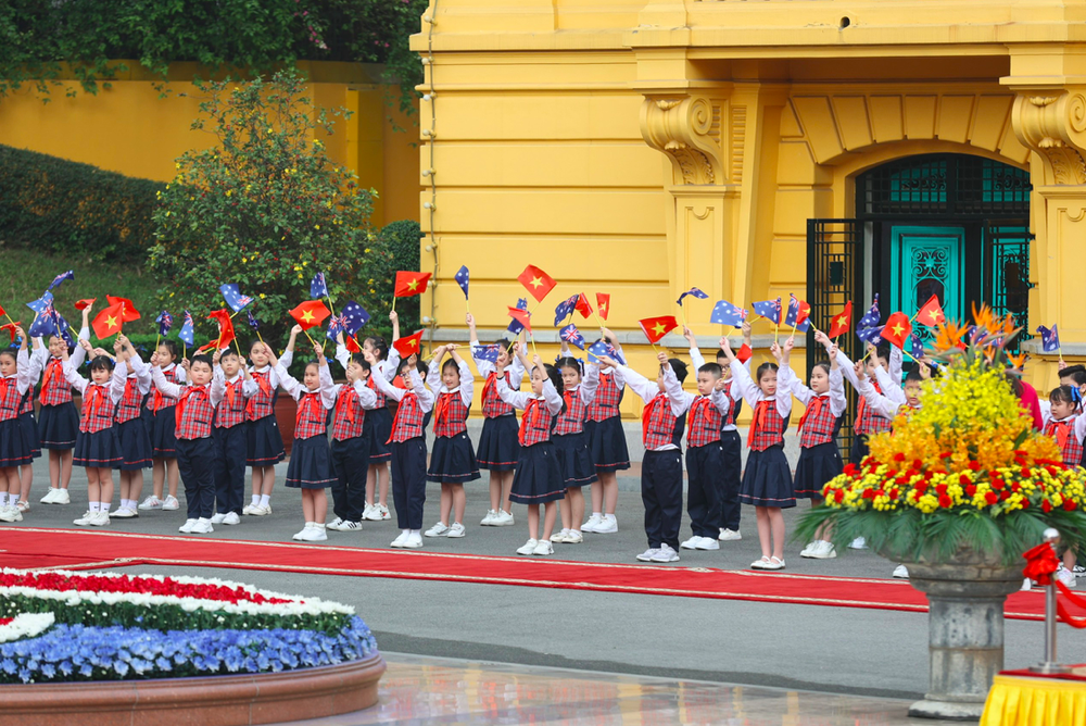 Chủ tịch nước Võ Văn Thưởng chủ trì lễ đón Toàn quyền Australia - Ảnh 10.