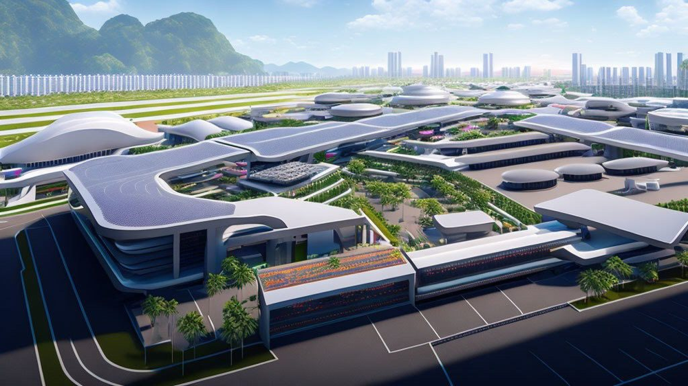 Tỉnh đang xây dựng sân bay lớn nhất Việt Nam hơn 100.000 tỷ dồng sẽ ra sao sau 100 năm nữa theo tưởng tượng của ChatGPT và AI? - Ảnh 4.