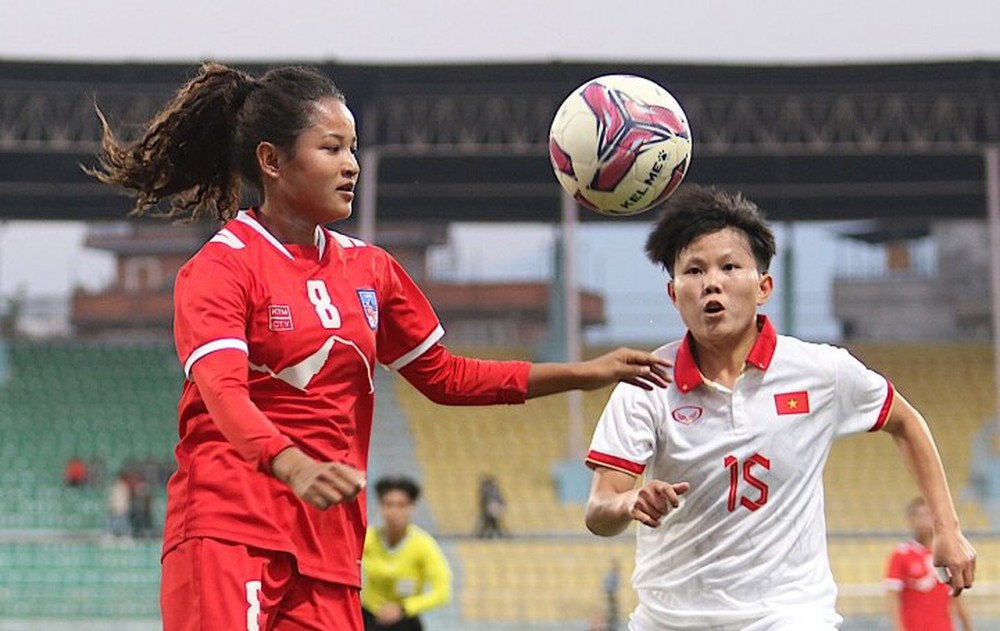 Trực tiếp bóng đá tuyển nữ Việt Nam vs Nepal: Huỳnh Như đá chính - Ảnh 1.