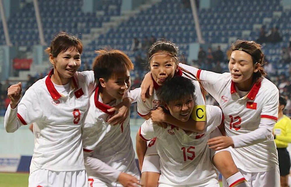 Trực tiếp bóng đá tuyển nữ Việt Nam 2-0 Nepal: Hải Yến lập cú đúp - Ảnh 1.
