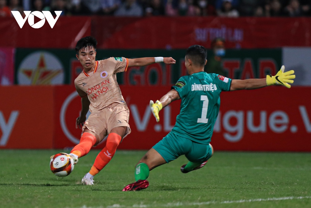 TRỰC TIẾP V-League 2023: CAHN 0-0 Hải Phòng FC, TP.HCM 0-1 Hà Nội FC - Ảnh 1.