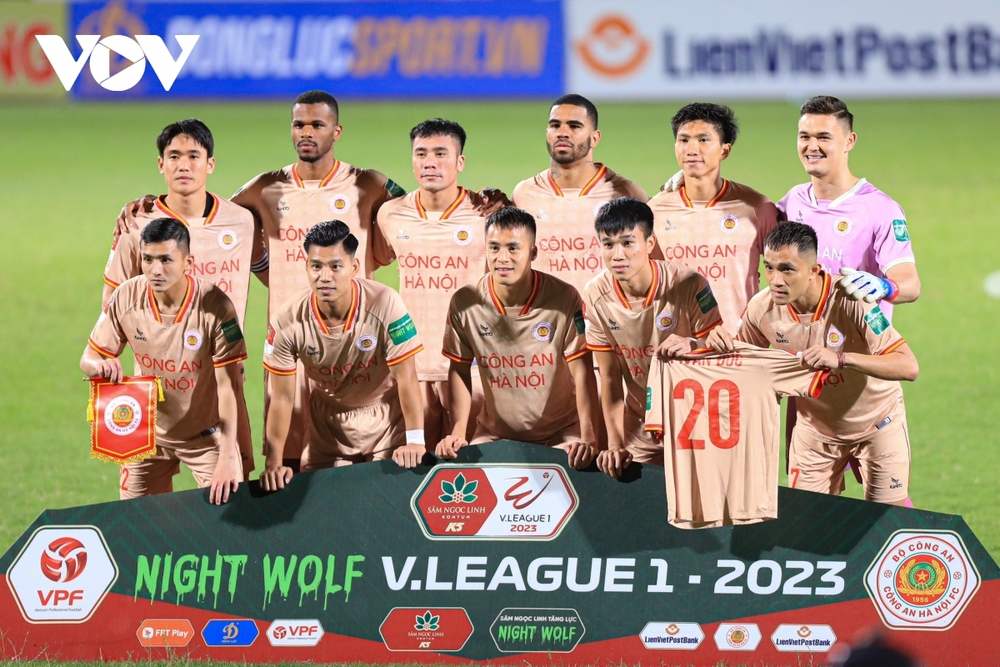 TRỰC TIẾP V-League 2023: CAHN 0-0 Hải Phòng FC, TP.HCM 0-1 Hà Nội FC - Ảnh 1.