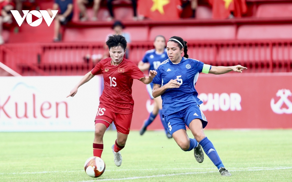 ĐT nữ Việt Nam đối diện áp lực khán giả ở bán kết SEA Games 32 - Ảnh 1.