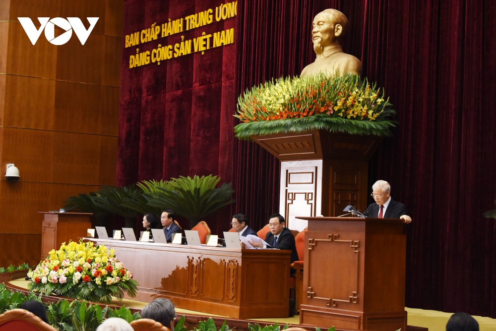 Tổng Bí thư: Không để việc lấy phiếu tín nhiệm gây chia rẽ, mất đoàn kết nội bộ - Ảnh 1.