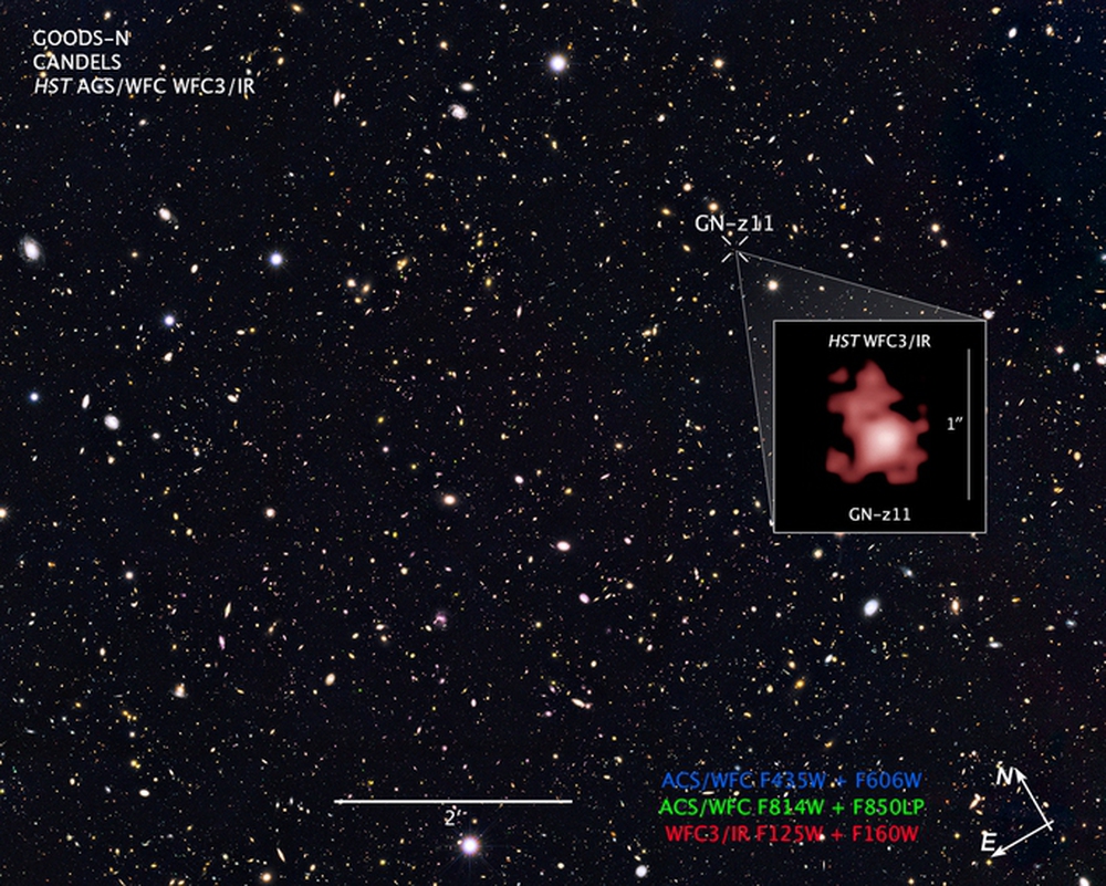 NASA chụp được quái vật xanh chưa từng thấy, ra đời 13,4 tỉ năm trước - Ảnh 1.