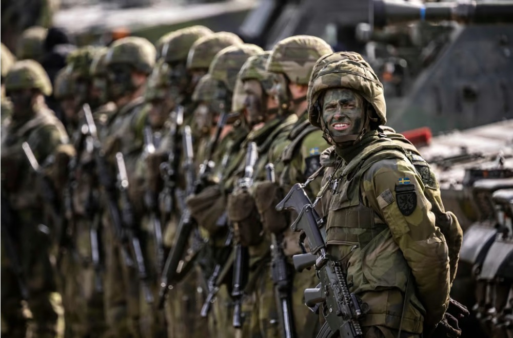 Thụy Điển phô diễn sức mạnh nhằm thúc đẩy tiến trình gia nhập NATO - Ảnh 1.