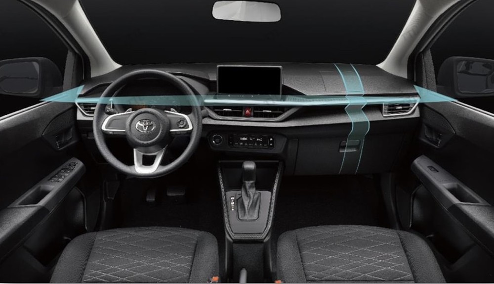 Toyota Wigo 2023 lộ thêm thông tin trước ngày ra mắt Việt Nam: Động cơ 1.2L, ghế nỉ - Ảnh 3.