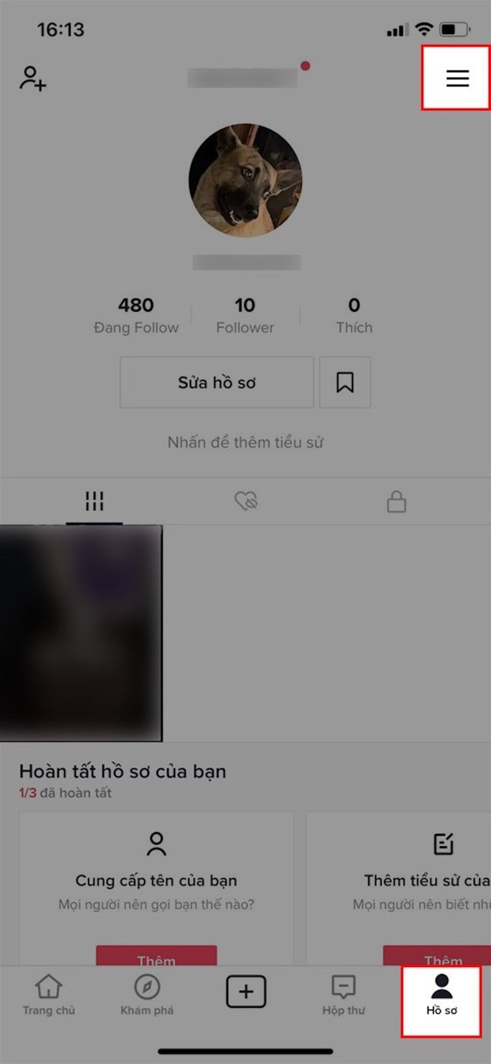 Tìm Facebook qua Tiktok - Ảnh 1.