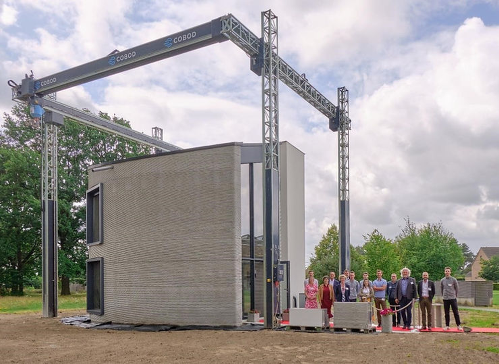Chỉ tốn 140 tiếng trong một lần in, máy in 3D lớn nhất Châu Âu sắp ra lò một tòa nhà có kích thước rộng nhất từ trước đến nay - Ảnh 3.