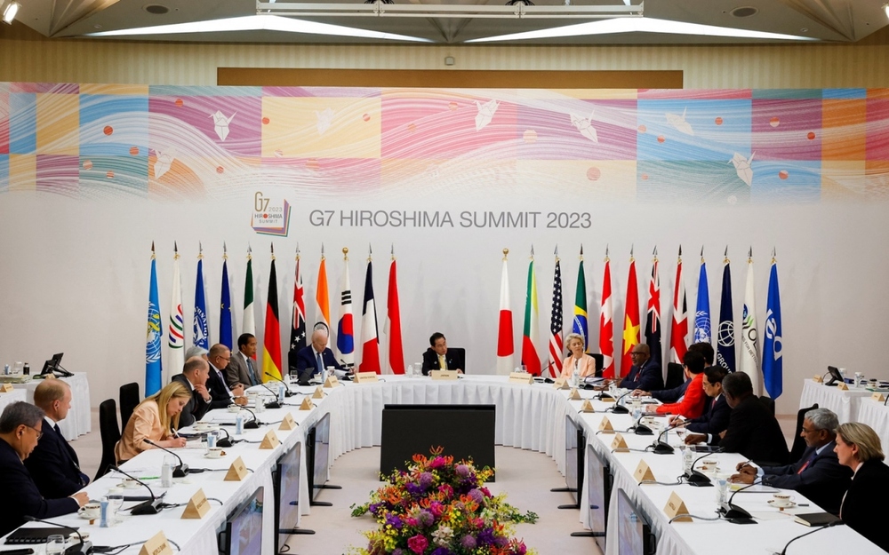 Lãnh đạo các nước G7 cam kết ủng hộ Ukraine lâu dài trong xung đột với Nga - Ảnh 1.