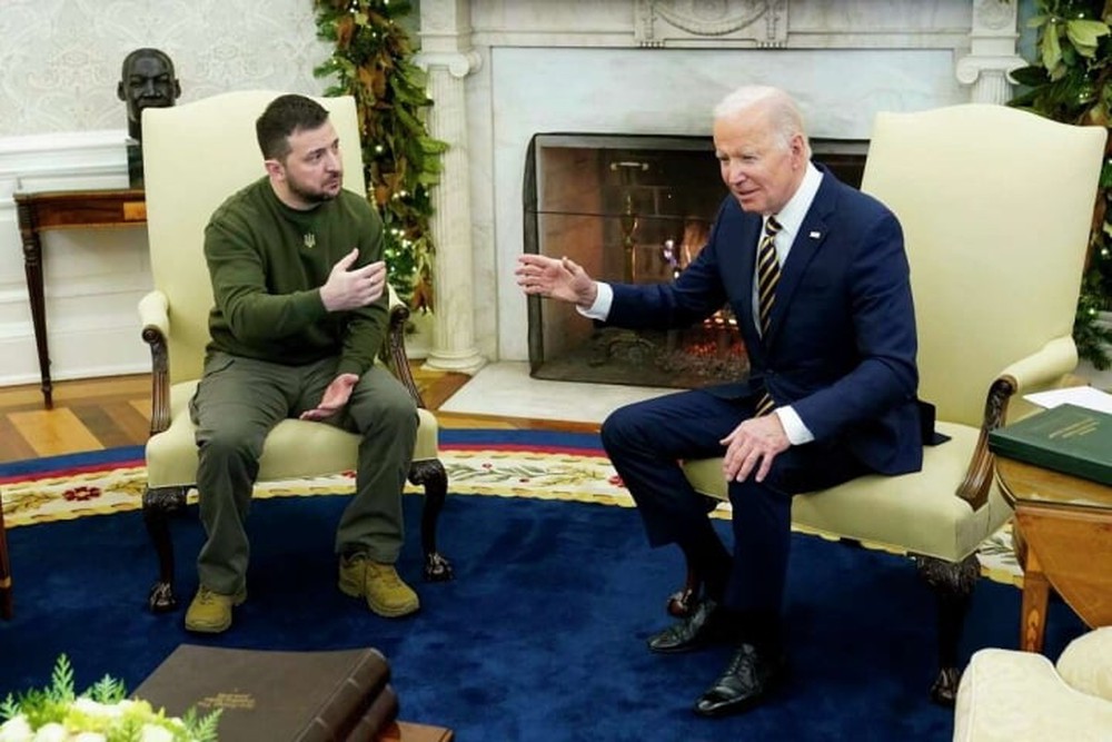 Nhà Trắng: Tổng thống Biden mong chờ gặp ông Zelensky ở Hiroshima - Ảnh 1.