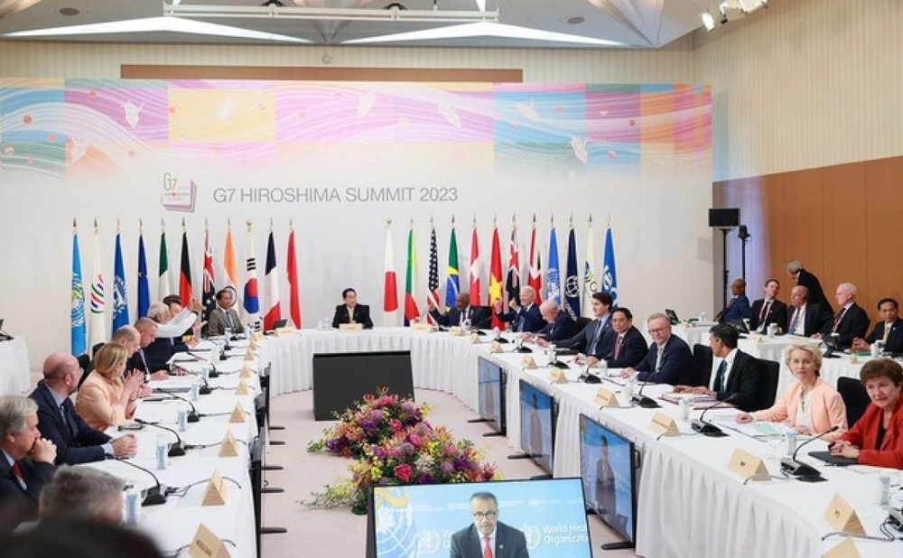 Trung Quốc phản đối Tuyên bố chung của G7 - Ảnh 1.