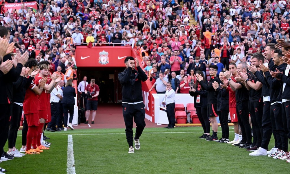 Firmino bật khóc trong lần cuối khoác áo Liverpool tại Anfield - Ảnh 15.