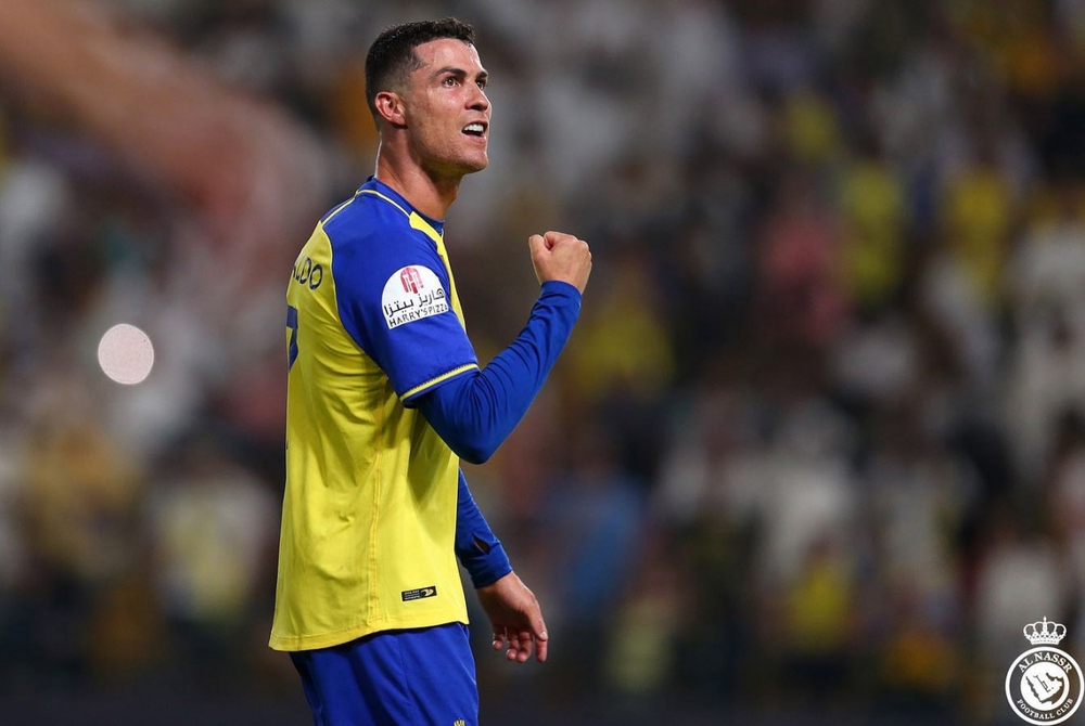 Ghi siêu phẩm giúp Al Nassr thắng trận, Ronaldo nổ tưng bừng - Ảnh 1.