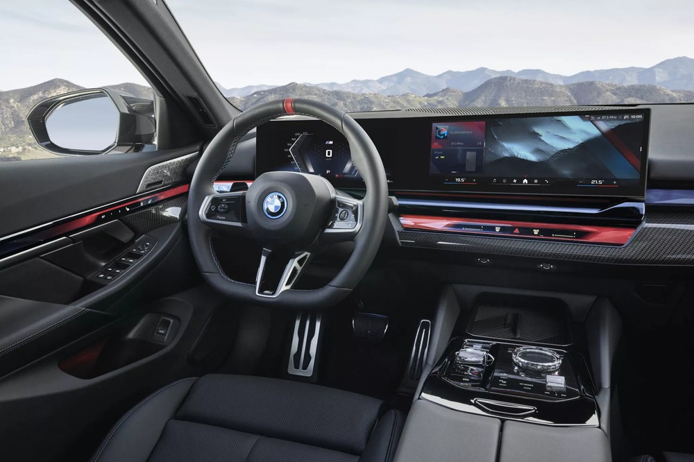 BMW 5-Series 2024 ra mắt: Dài hơn 5m, thiết kế ngày càng như xe Hàn - Ảnh 20.