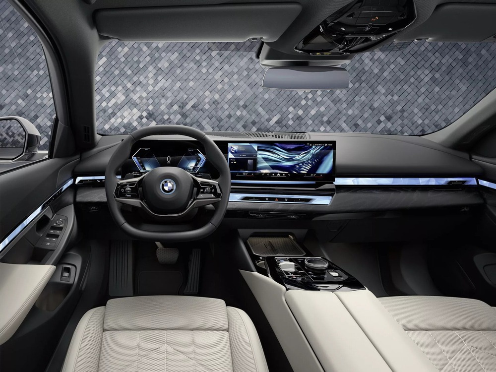 BMW 5-Series 2024 ra mắt: Dài hơn 5m, thiết kế ngày càng như xe Hàn - Ảnh 17.