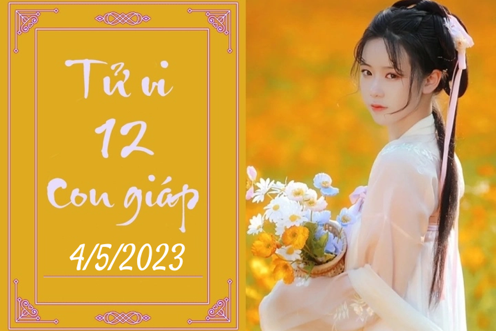 Tử vi vui 12 con giáp hôm nay ngày 4/5/2023: Dần tự chủ, Thân hao hụt - Ảnh 1.