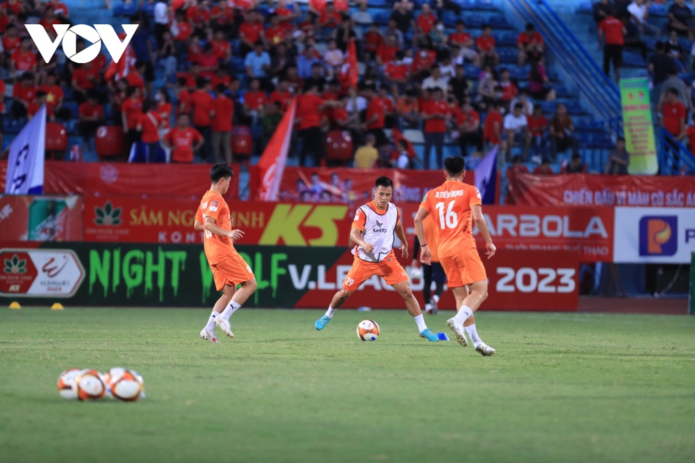 Trực tiếp CAHN 0-0 Khánh Hòa: Đoàn Văn Hậu đá chính - Ảnh 4.