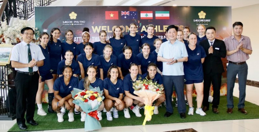 U20 nữ Australia đến Phú Thọ tham dự Vòng loại U20 nữ châu Á 2024 - Ảnh 1.