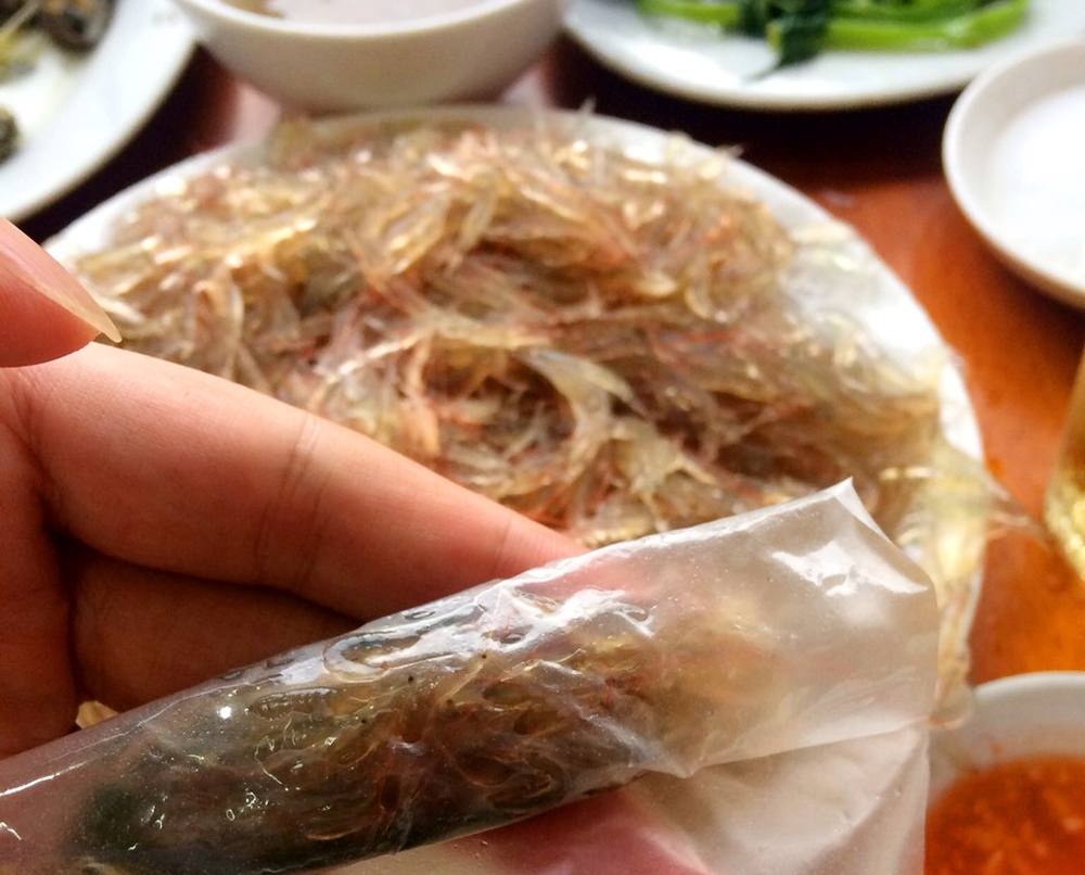 Món gỏi đặc sản chỉ xuất hiện dịp trở trời ở biển Vân Đồn