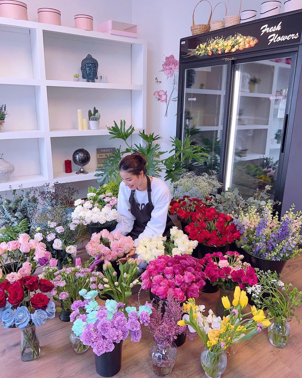 Phạm Hương sau 5 năm sang Mỹ: Cứ tưởng chỉ việc chăm con kiêm nội trợ, hóa ra cô còn kiếm tiền bằng nghề mới - Ảnh 4.