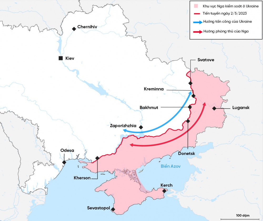 3 lựa chọn phản công của Ukraine và mức độ khả thi của từng kế hoạch - Ảnh 2.