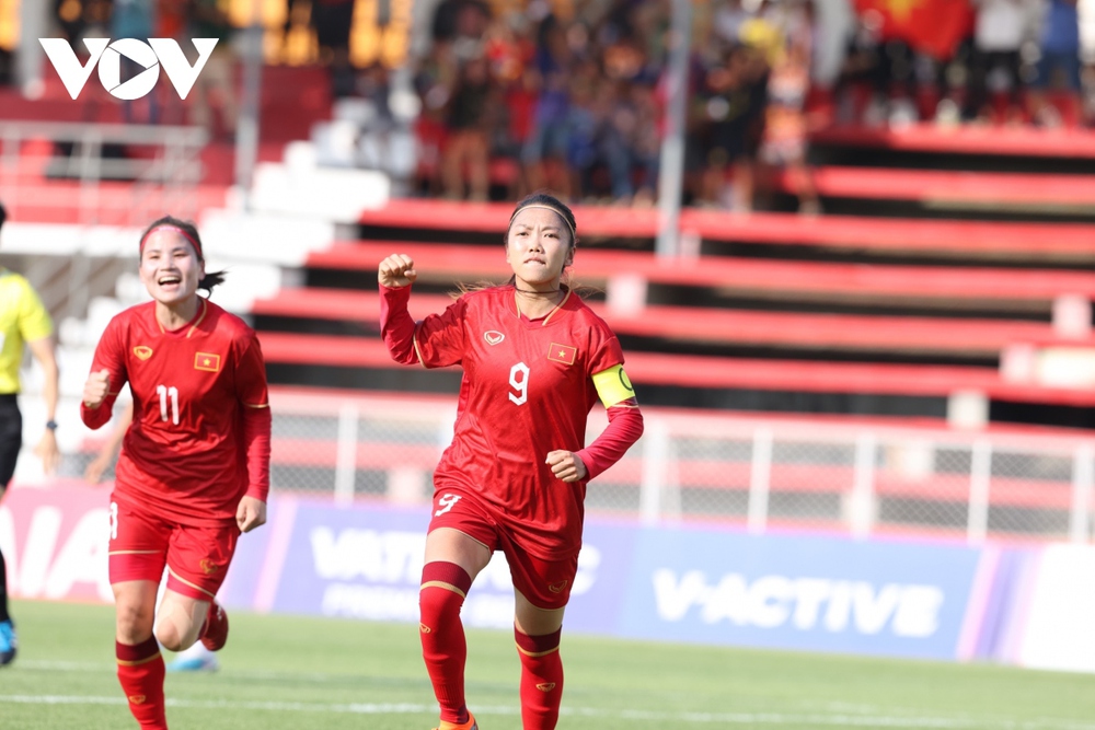 Trực tiếp ĐT nữ Việt Nam 1-0 ĐT nữ Myanmar: Tuyết Dung kiến tạo Huỳnh Như ghi bànn - Ảnh 1.