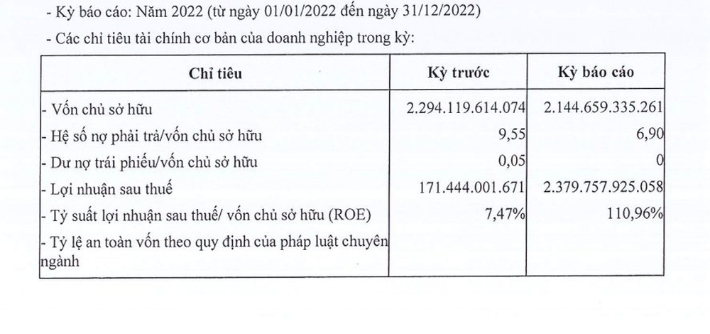 Lộ diện một doanh nghiệp BĐS không nợ một đồng trái phiếu nào, lãi năm 2022 gấp gần 14 lần cùng kỳ - Ảnh 1.