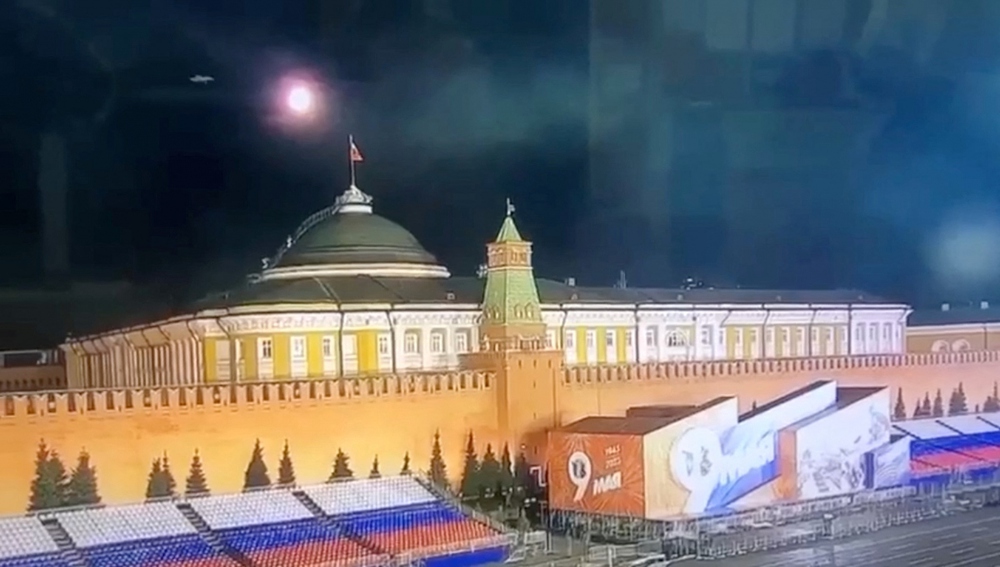 Nga cảnh báo phản ứng tương xứng vụ UAV tấn công điện Kremlin - Ảnh 1.